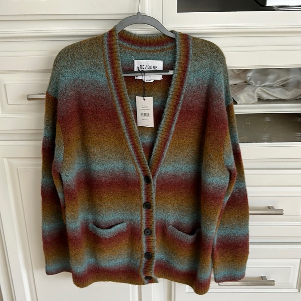 RE/DONE 90s oversized cardigan brand new tags attached